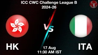 HK vs ITA HK vs ITA - ICC CWC