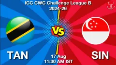 TAN vs SIN Match Preview, Picture