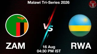 ZAM vs RWA ZAM vs RWA - Malawi Tri-Series