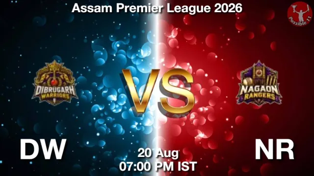 DW vs NR ड्रीम11 भविष्यवाणी, फैंटेसी क्रिकेट टीम - 20 अगस्त 2026