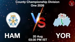 HAM vs YOR Match Preview, Picture
