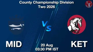 MID vs KET - County Championship