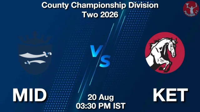 MID vs KET Match Previews and Cricket Tips