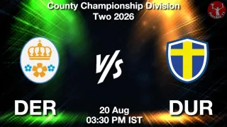 DER vs DUR - County Championship