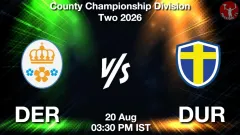 DER vs DUR Match Preview, Picture
