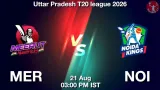 MER vs NOI Dream11 Prediction, Preview & Updates - <small>Fri, 21 Aug 03:00 PM IST</small>