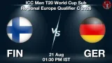 FIN vs GER Dream11 Prediction, Preview & Updates - <small>Fri, 21 Aug 01:30 PM IST</small>