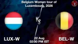 LUX-W vs BEL-W Dream11 Prediction - <small>Sat, 22 Aug 02:00 PM IST</small>