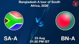 SA-A vs BN-A Dream11 Prediction - <small>Sun, 23 Aug 01:30 PM IST</small>