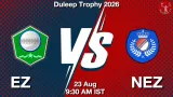 EZ vs NEZ Dream11 Prediction, Preview & Updates - <small>Sun, 23 Aug 09:30 AM IST</small>