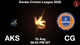 AKS vs CG Dream11 Prediction, Preview & Updates - <small>Sun, 23 Aug 06:00 PM IST</small>