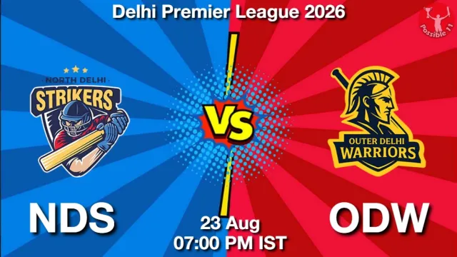 NDS vs ODW Match Previews and Cricket Tips
