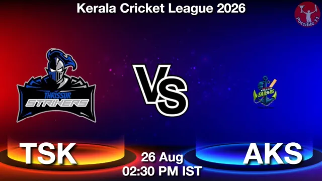 TSK vs AKS ड्रीम11 भविष्यवाणी, फैंटेसी क्रिकेट टीम - 26 अगस्त 2026