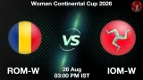 ROM-W vs IOM-W Dream11 Prediction - <small>Wed, 26 Aug 03:00 PM IST</small>