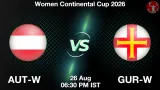 AUT-W vs GUR-W Dream11 Prediction - <small>Wed, 26 Aug 06:30 PM IST</small>