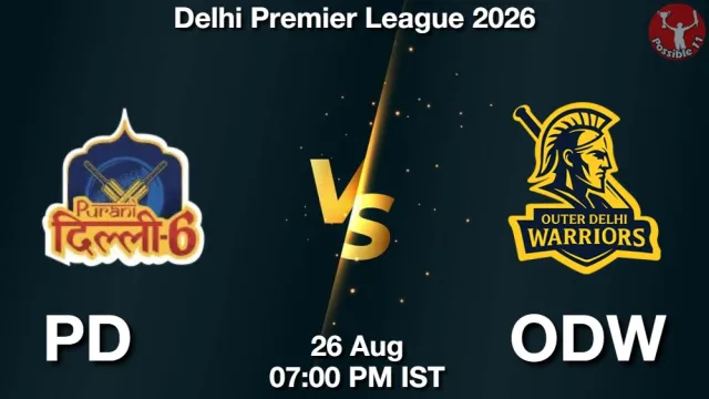 PD vs ODW Match Previews and Cricket Tips