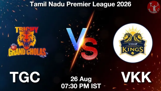 TGC vs VKK ड्रीम11 भविष्यवाणी, फैंटेसी क्रिकेट टीम - 26 अगस्त 2026