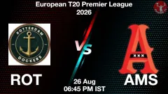 ROT vs AMS Match Preview, Picture