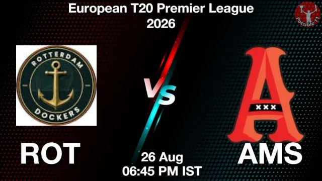 ROT vs AMS Match Previews and Cricket Tips