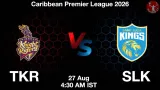 TKR vs SLK Dream11 Prediction, Preview & Updates - <small>Thu, 27 Aug 04:30 AM IST</small>