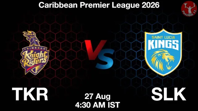 TKR vs SLK Match Previews and Cricket Tips