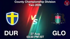 DUR vs GLO Match Preview, Picture