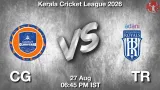 CG vs TR Dream11 Prediction, Preview & Updates - <small>Thu, 27 Aug 06:45 PM IST</small>