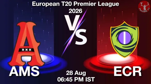AMS vs ECR Match Previews and Cricket Tips