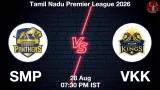 SMP vs VKK Dream11 Prediction, Preview & Updates - <small>Fri, 28 Aug 07:30 PM IST</small>