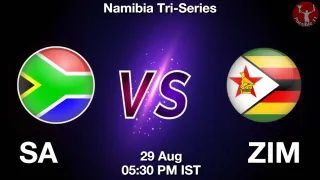 SA vs ZIM - Namibia T20I