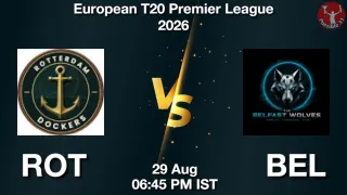 ROT vs BEL - European T20