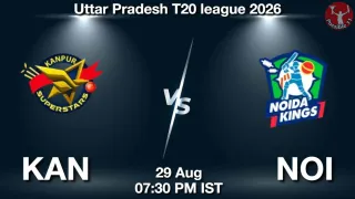 KAN vs NOI KAN vs NOI - Uttar Pradesh