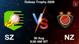 SZ vs NZ Dream11 Prediction, Preview & Updates - <small>Sun, 30 Aug 09:30 AM IST</small>
