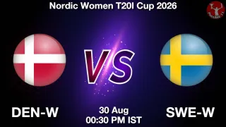 DEN-W vs SWE-W - Nordic Women