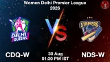 CDQ-W vs NDS-W Dream11 Prediction - <small>Sun, 30 Aug 01:30 PM IST</small>