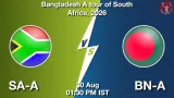 SA-A vs BN-A Dream11 Prediction - <small>Sun, 30 Aug 01:30 PM IST</small>