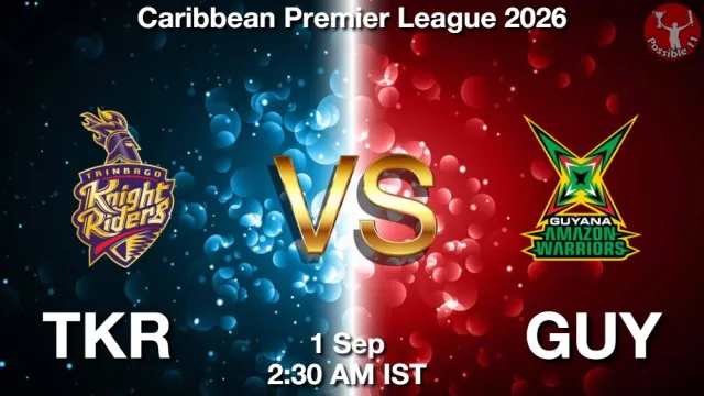 TKR vs GUY Match Previews and Cricket Tips