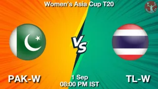 PAK-W vs TL-W PAK-W vs TL-W - Women Asia