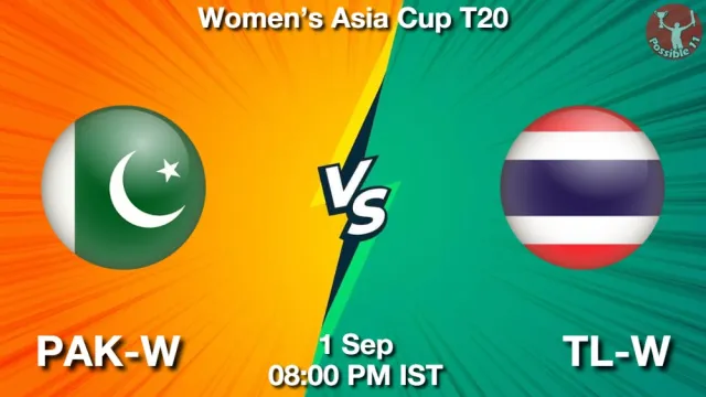 PAK-W vs TL-W ड्रीम11 भविष्यवाणी, फैंटेसी क्रिकेट टीम - 01 सितम्बर 2026