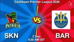 SKN vs BAR Match Preview, Picture