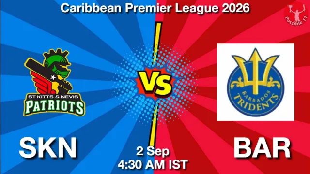 SKN vs BAR Match Previews and Cricket Tips