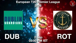 DUB vs ROT DUB vs ROT - European T20