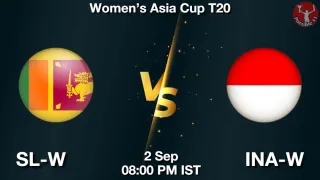 SL-W vs INA-W - Women Asia