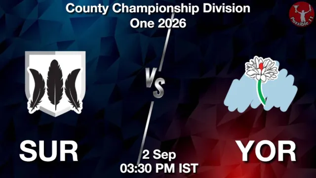 SUR vs YOR Match Previews and Cricket Tips