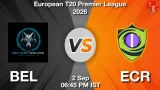 BEL vs ECR