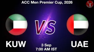 KUW vs UAE - ACC Men