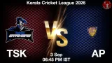 TSK vs AP Dream11 Prediction, Preview & Updates - <small>Thu, 03 Sep 06:45 PM IST</small>