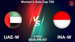 UAE-W vs INA-W Match Preview, Picture
