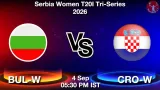 BUL-W vs CRO-W Dream11 Prediction - <small>Fri, 04 Sep 05:30 PM IST</small>