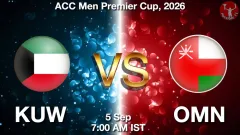 KUW vs OMN Match Preview, Picture